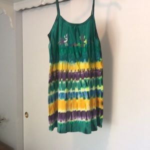 Neon Beachwear Puerto Vallarta coverup or Sun dress